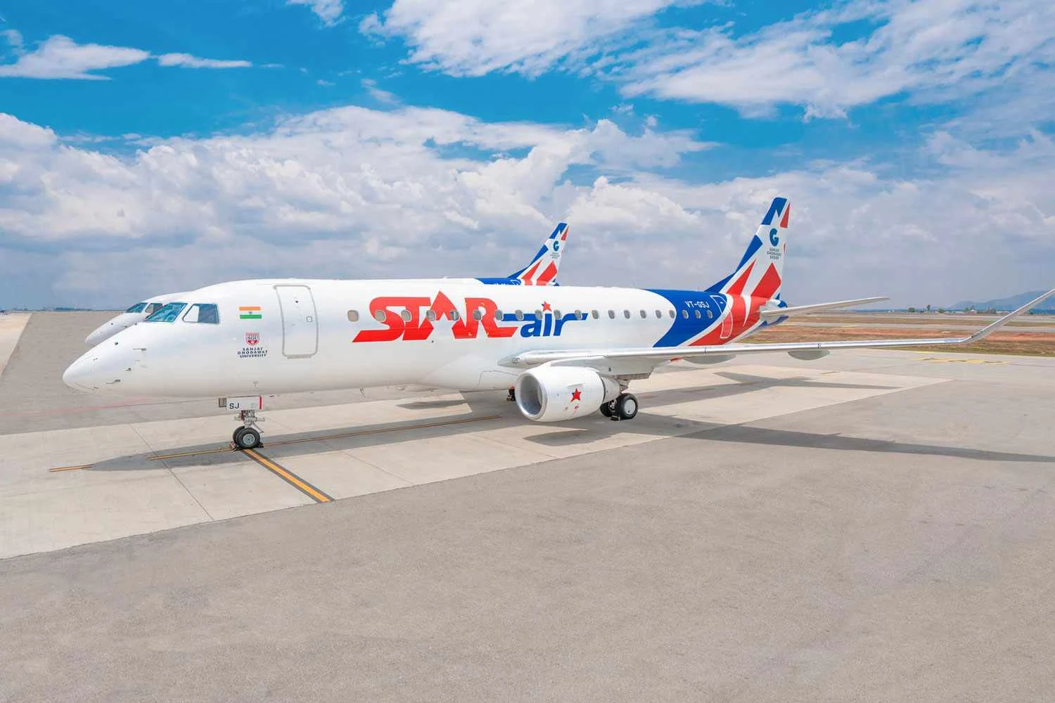 Jatos E175 da Star Air (Embraer)
