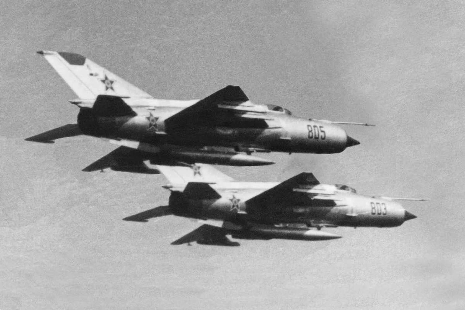 Nos últimos 60 anos, a Força Aérea Romena operou um total de 110 caças MiG-21 (Domínio Público)