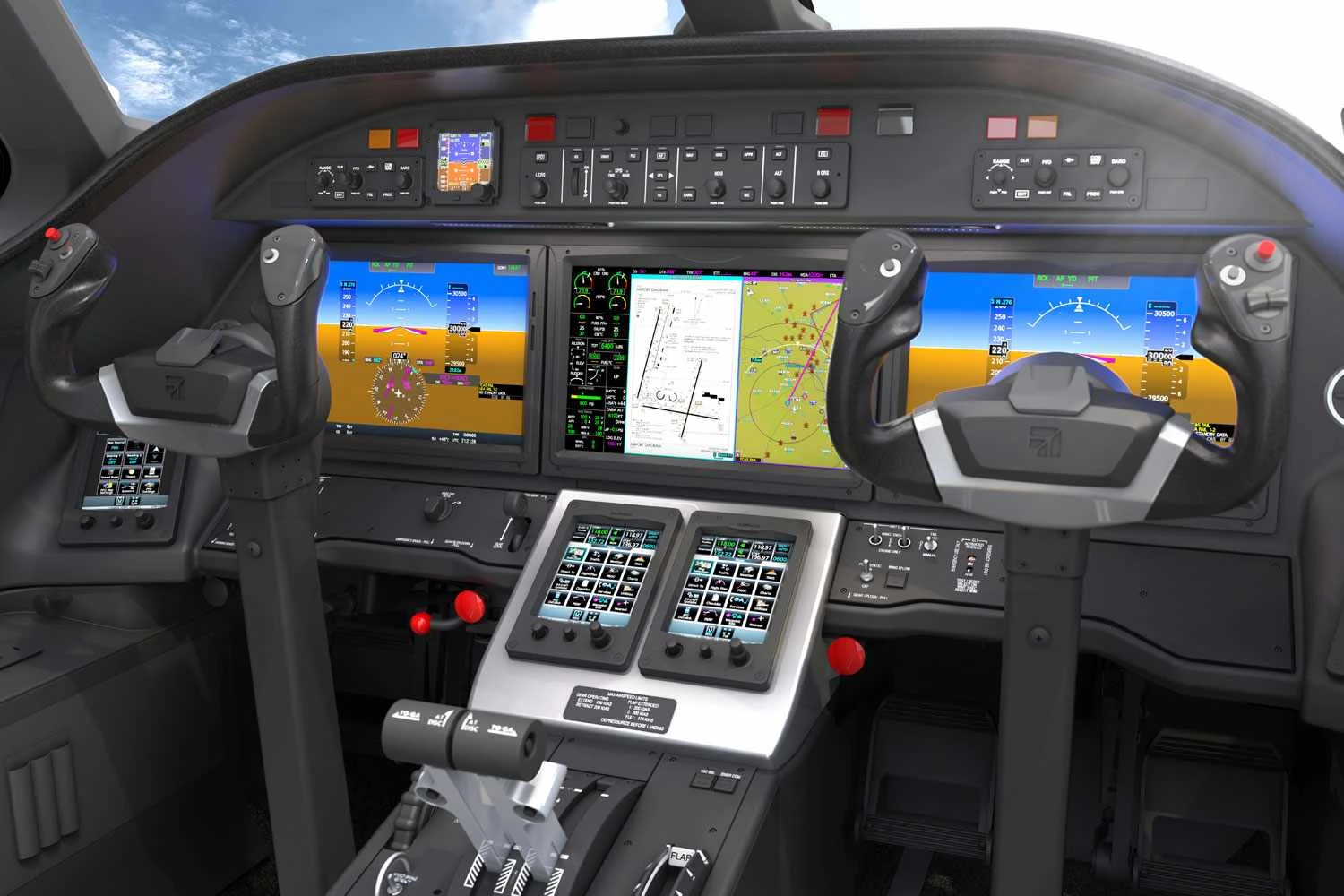 Suíte de aviônicos Garmin 5000 (TA)