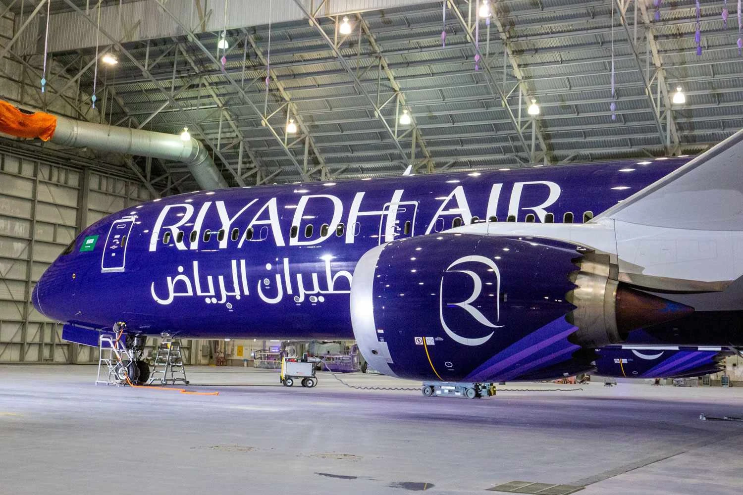 O Boeing 787 que foi usado para fins de marketing (RA)