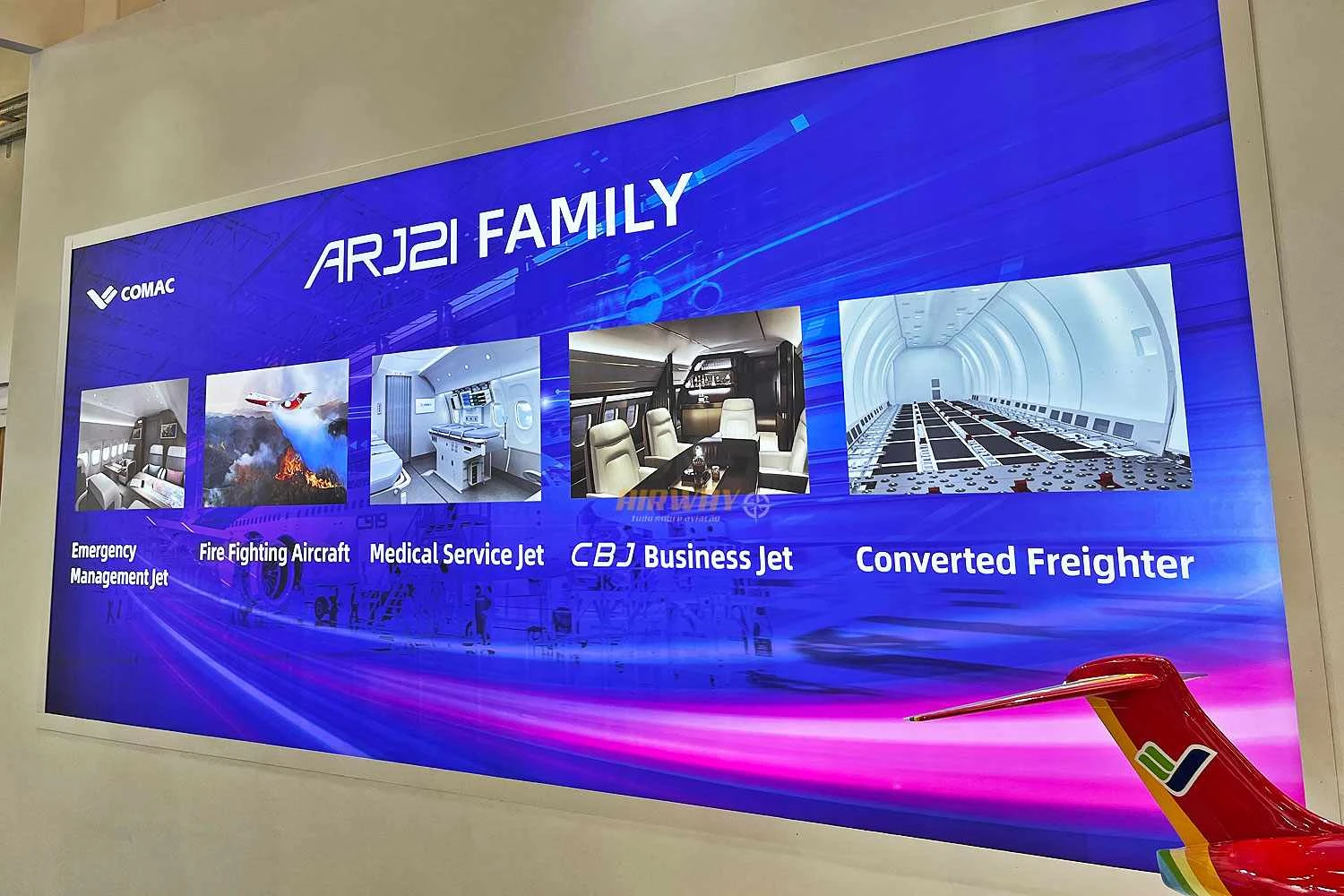 As várias funções do ARJ21