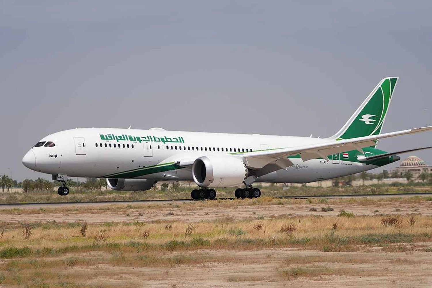 Primeiro Boeing 787-8 da Iraqi Airways; empresa encomendou 10 aparelhos (Boeing)