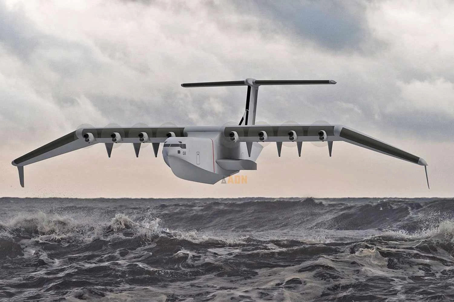 A Orbital Sciences, subsidiária da Boeing, desenvolve um hidroavião com conceito tradicional (Darpa)