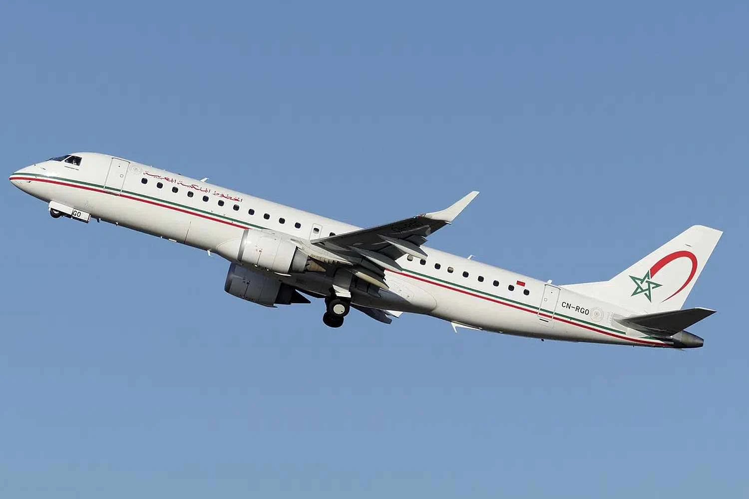 Embraer E190 da Royal Air Maroc (Rawpixel)
