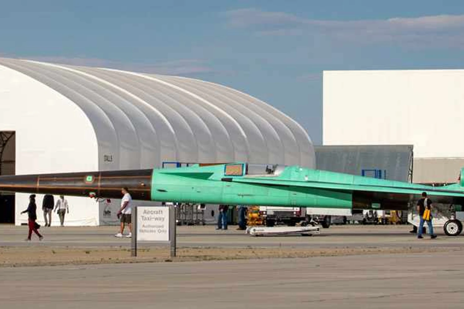 Formato exótico do X-59 pode ajudar a reduzir os efeitos adversos do Sonic Boom (Lockheed Martin)