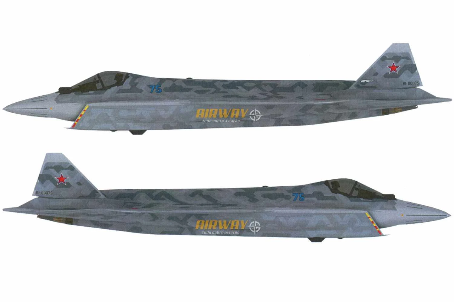 Su-75 Checkmate (Reprodução)