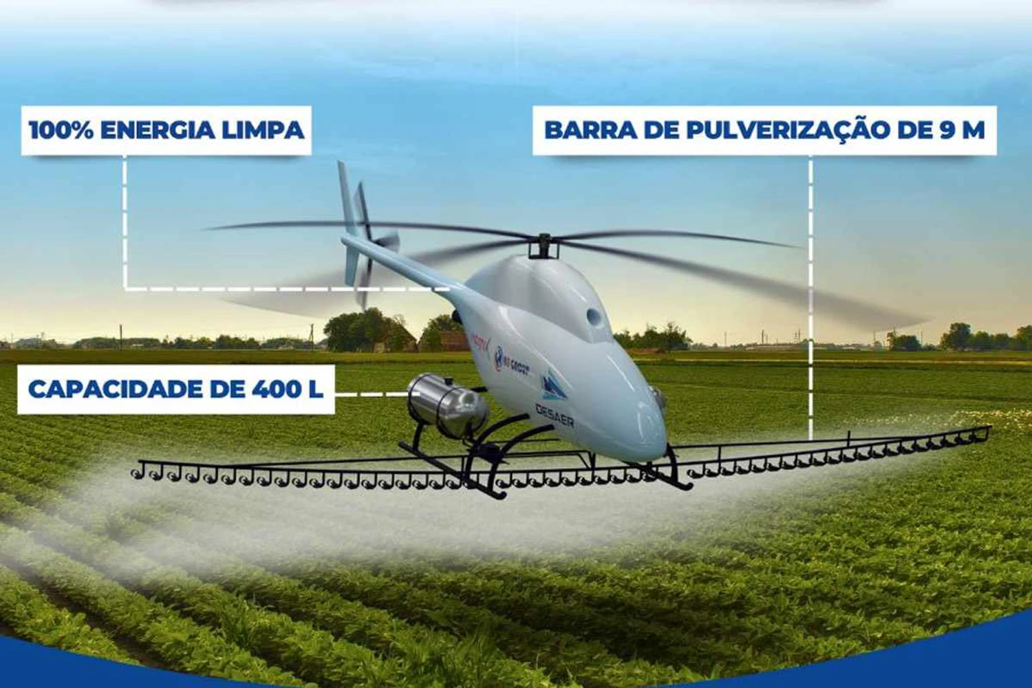UAV-400P da Desaer pode chegar ao mercado em 15 meses (AIRWAY)