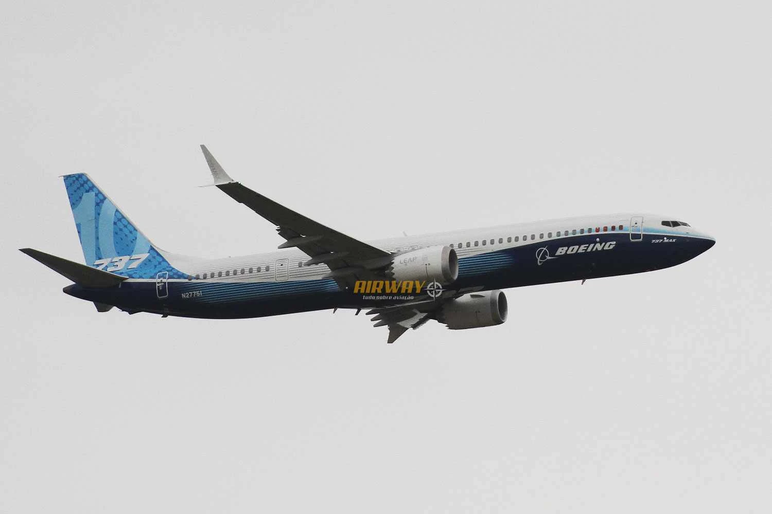 A Boeing pretende conseguir a certificação do 737-10 em 2024 mas está difícil (Ricardo Meier)