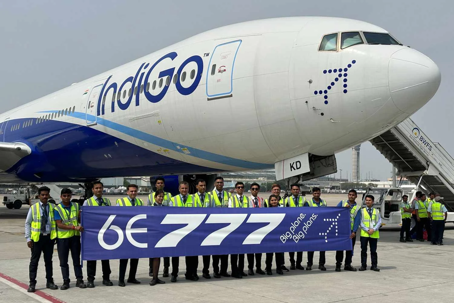 A IndiGo voa com dois Boeing 777-300ER alugados da Turkish Airlines (IG)
