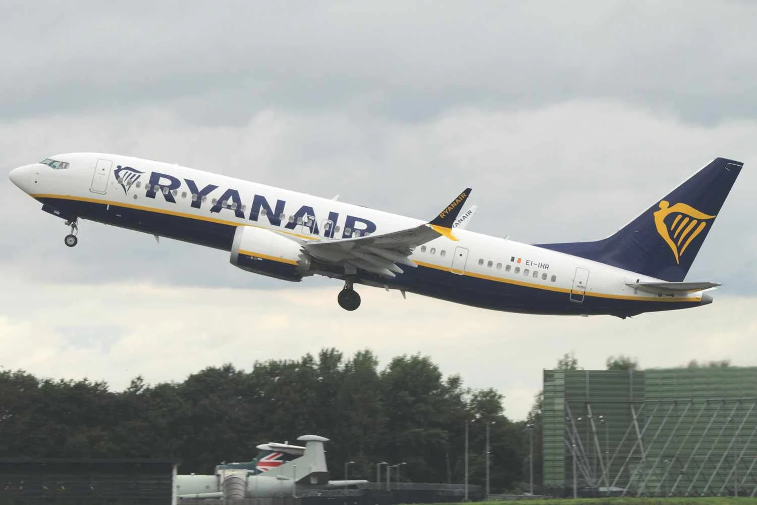 Boeing 737-8-200 da Ryanair (Ian Gratton)