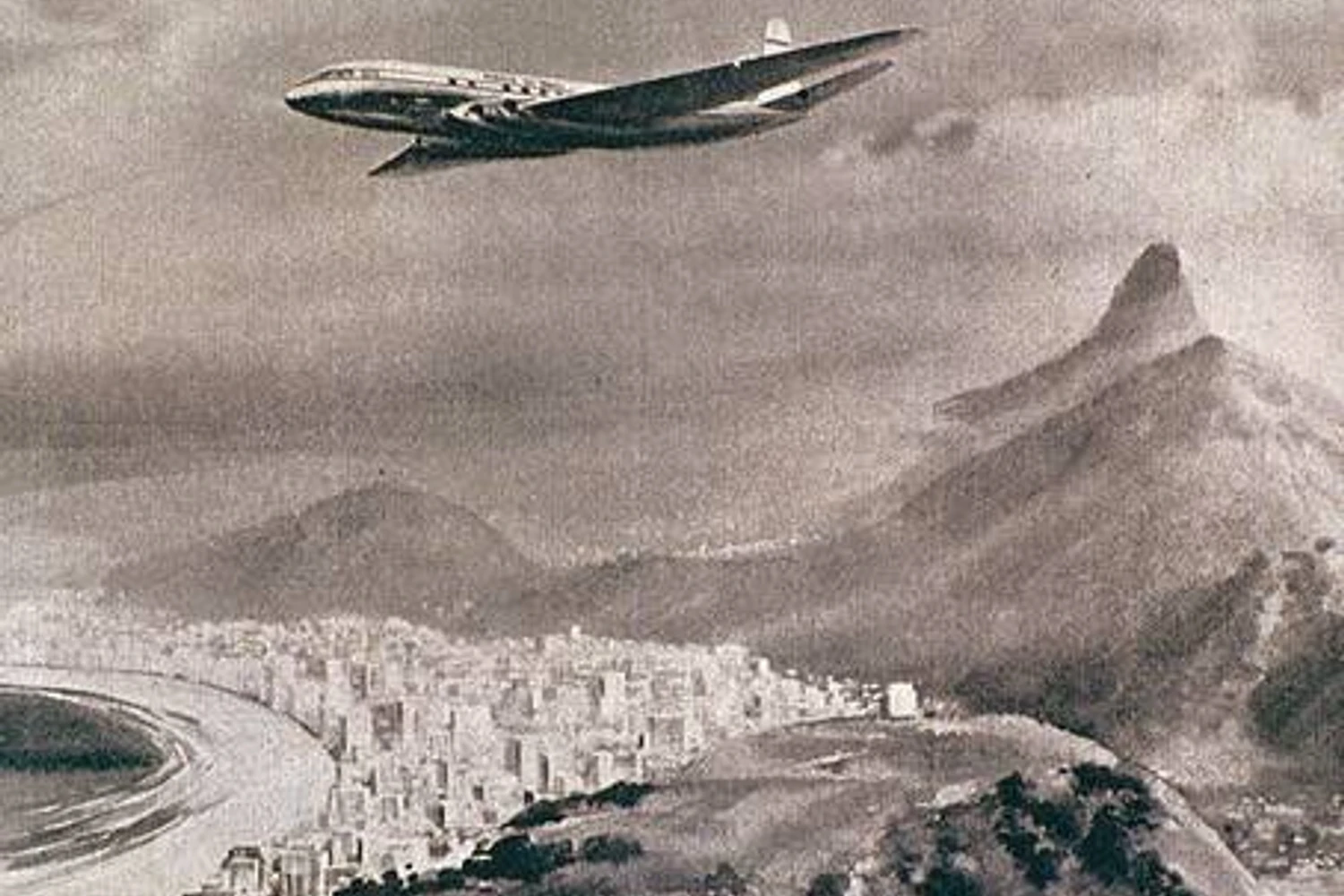 Propaganda da deHavilland sobre a aquisição dos Comet pela Panair. Fonte: Flap Internacional.
