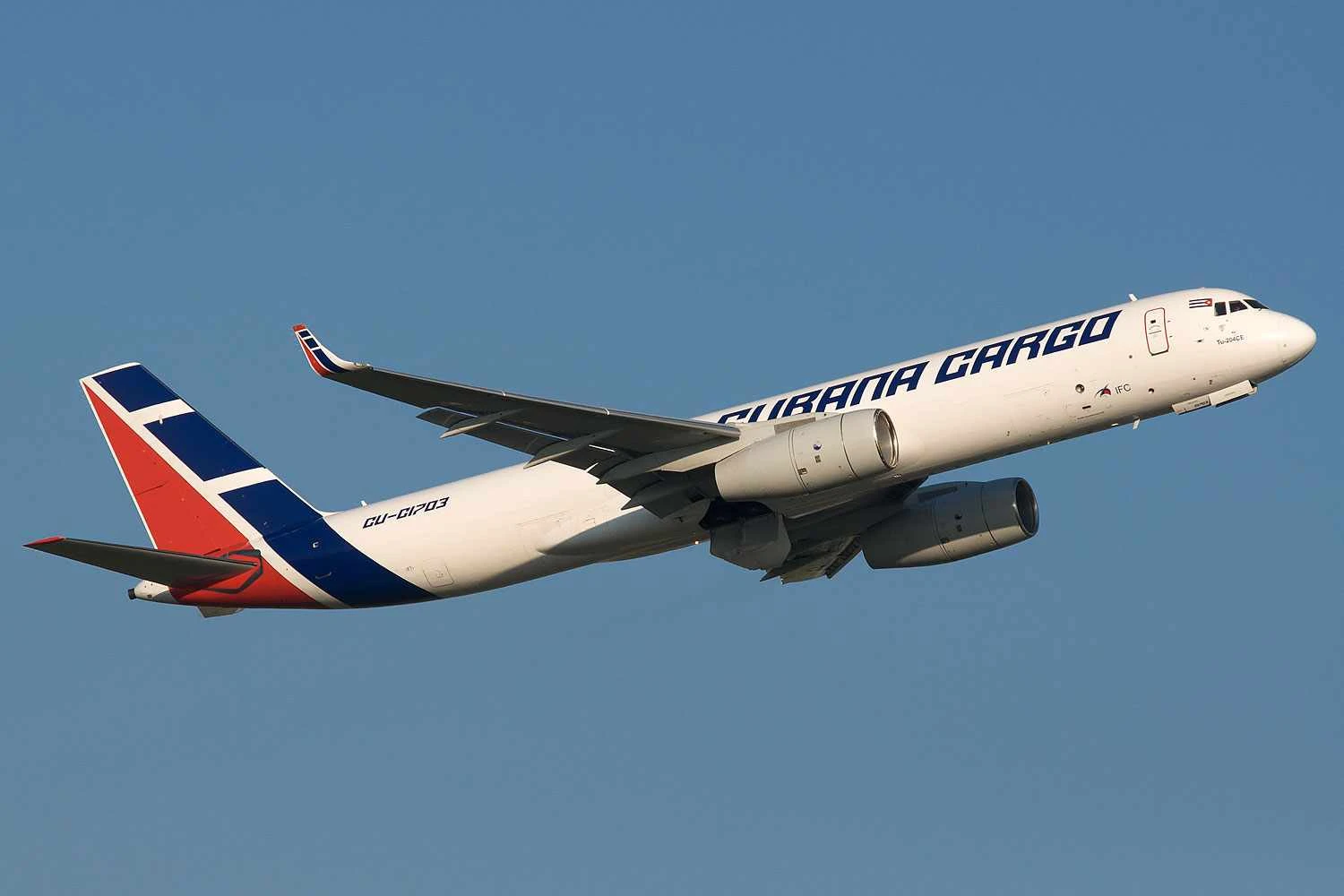 A Cuabana também tem dois Tu-204 cargueiros e que estão sem voar (BriYYZ)