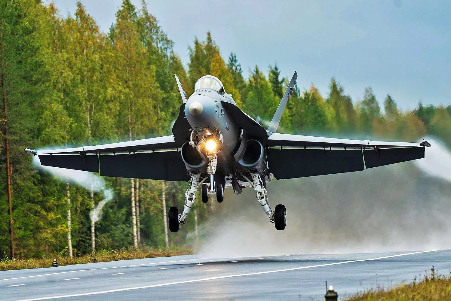 A Força Aérea da Finlândia treina todo ano esse tipo de exercício (RAF)