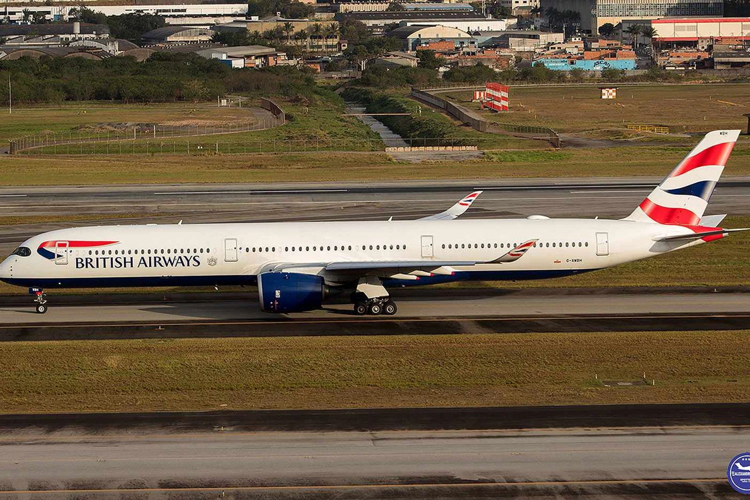 A350-1000 da British Airways: voos de São Paulo e Rio foram desviados para Madri (Alexandro Dias/CC)