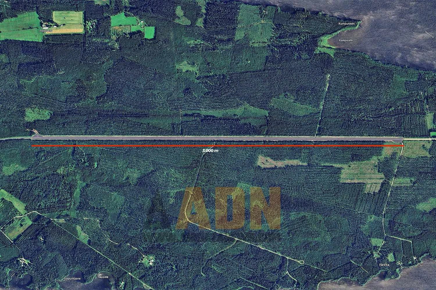 O trecho de estrada na Finlândia que virou pista de pouso (GE)