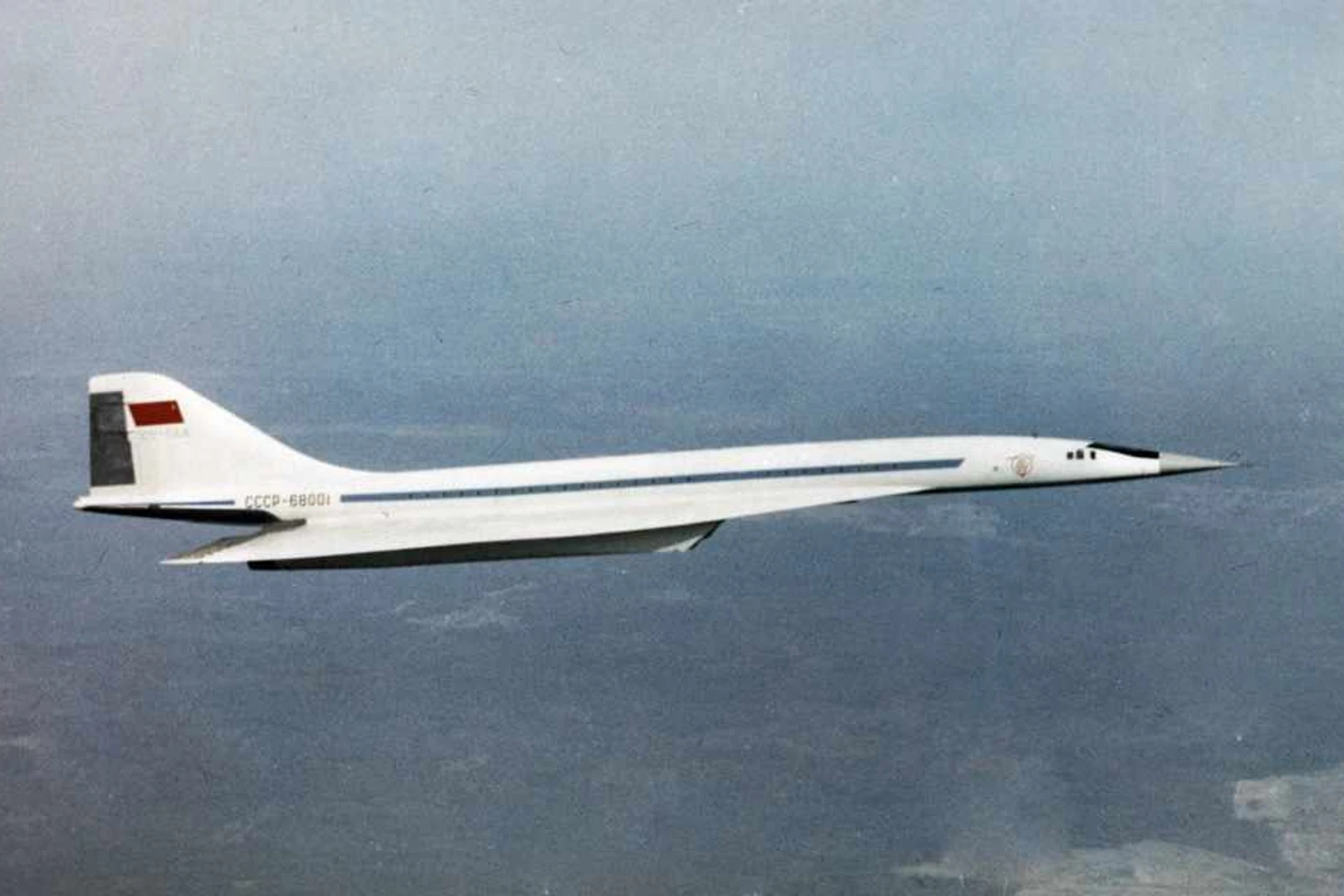 566221 01.02.1969 Сверхзвуковой пассажирский самолет ТУ-144. Лев Поликашин/РИА Новости