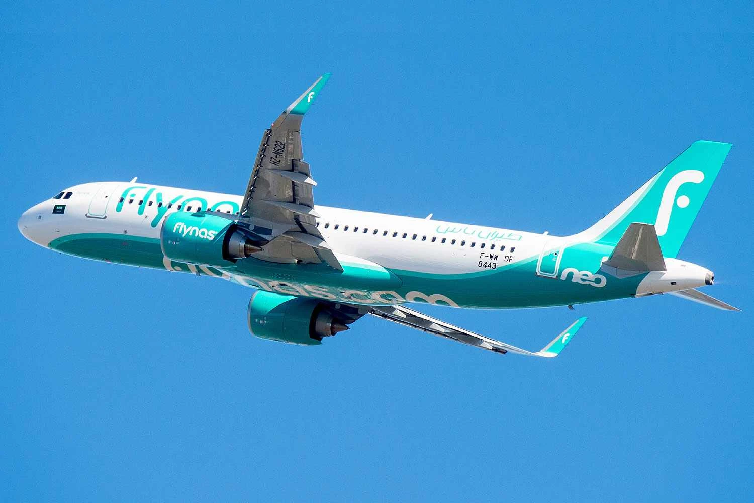 A companhia aérea Flynas recebeu vários A320neo em setembro (Airbus)