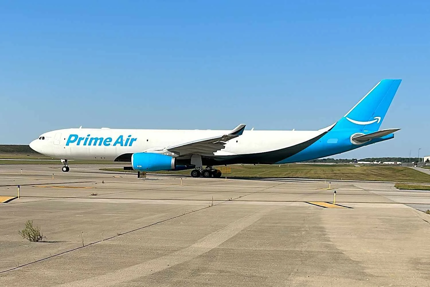 Amazon Air first A330P2F (CVG Airport)