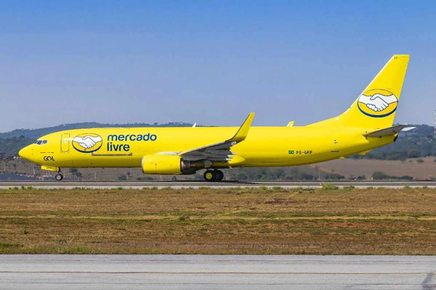 A Gol possui seis 737-800BCF cargueiros (Morganspotter)