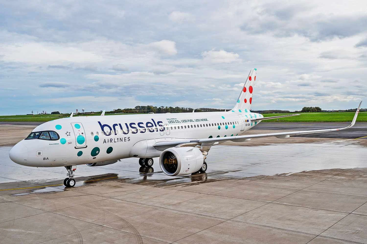Brussels Airlines first A320neo (BA)