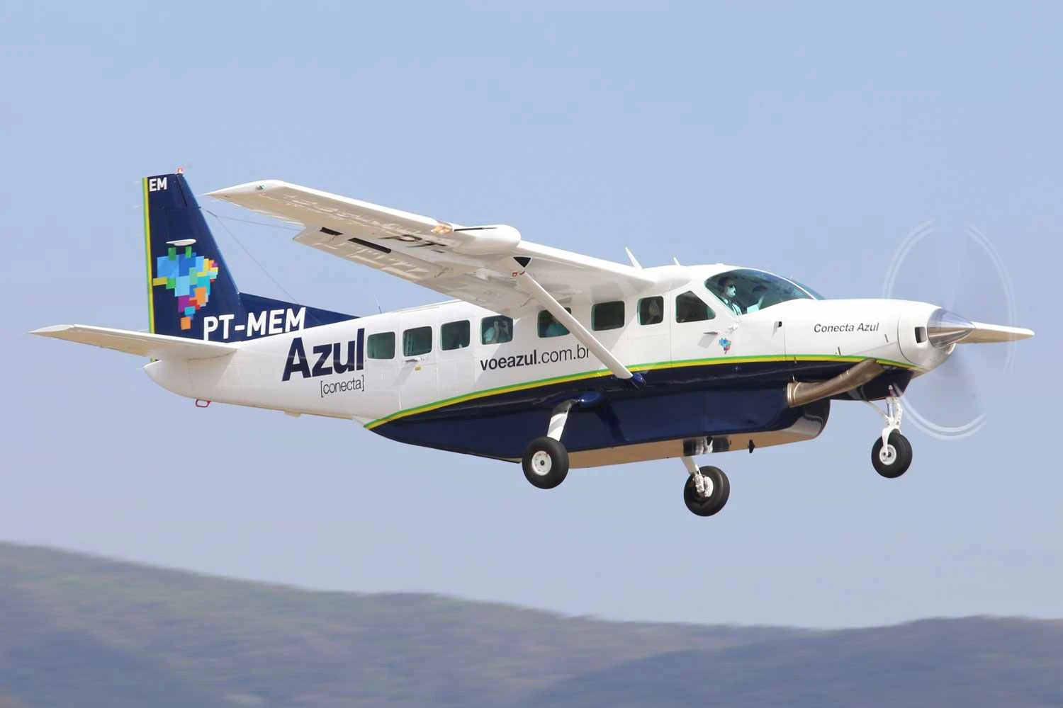 Azul vai trocar motores turboélices por elétricos em seus Cessna Caravan