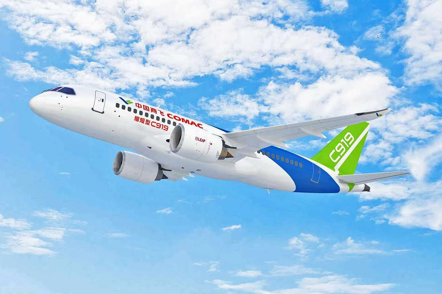 O C919 “A319neo”, voltado para operações em aeroportos em altitude elevada (COMAC)