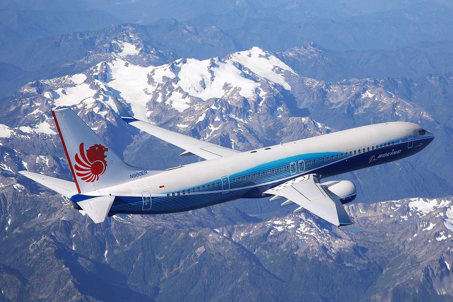 O primeiro 737-900ER foi entregue para a Lion Air em 2007 (Boeing)