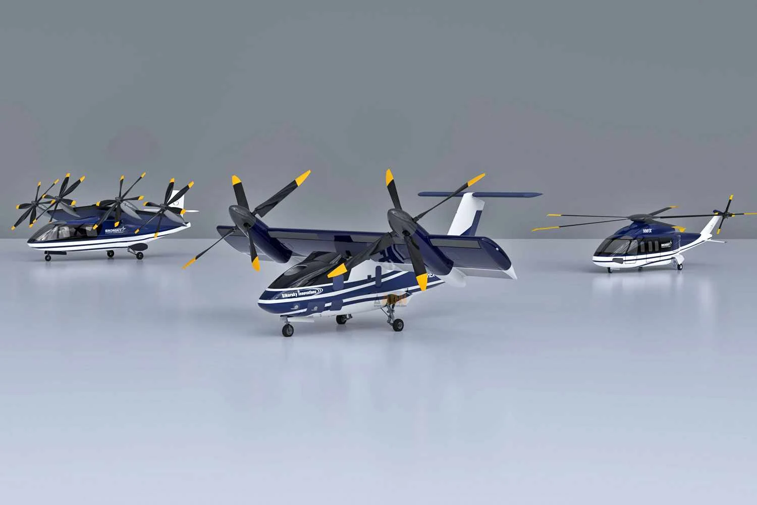 A Sikoraky afirmou que o conceito de VTOL será aplicado a outras aeronaves (Sikorksy)