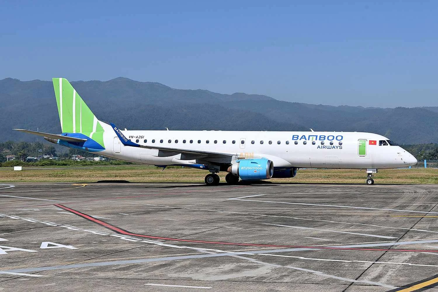 A Bamboo Airways voou com o E190 (Bamboo Airways)