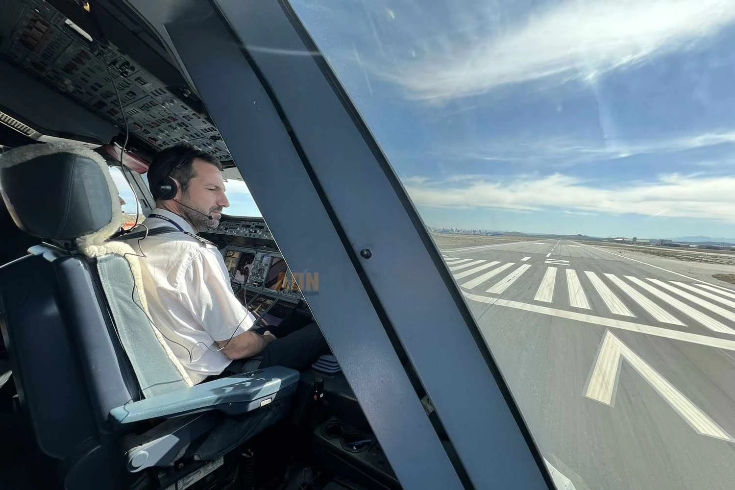 O A380 em Mojave (GA)