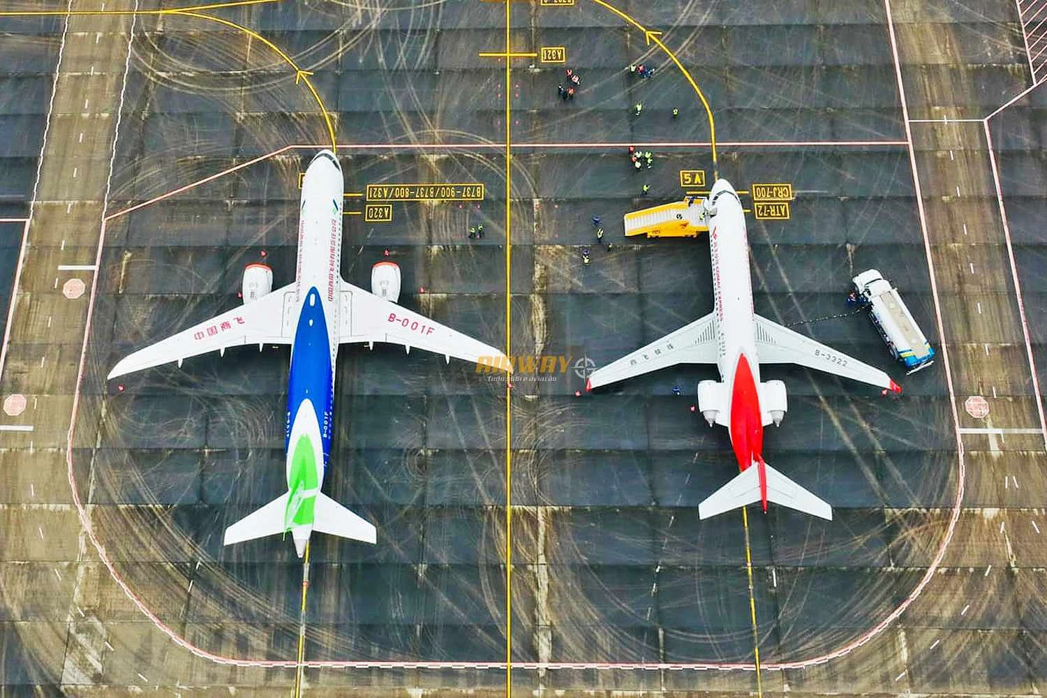 Jatos chineses C919 e ARJ21 seguem em turnê, agora no Vietnã
