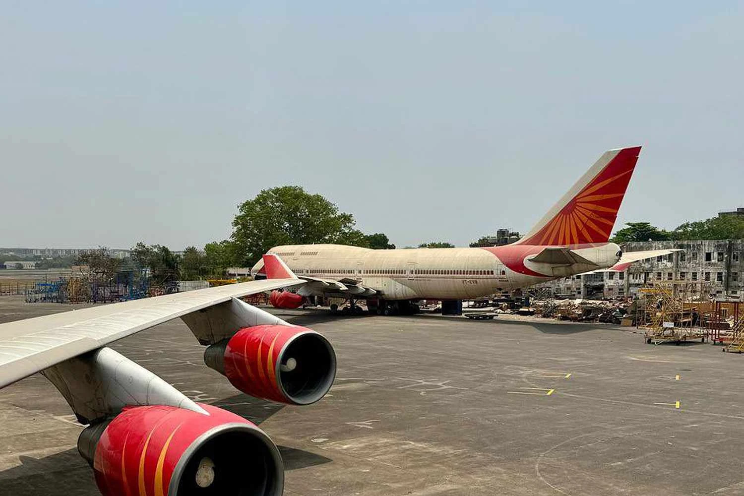 Dois dos antigos 747-400 ser&atilde;o desmontados