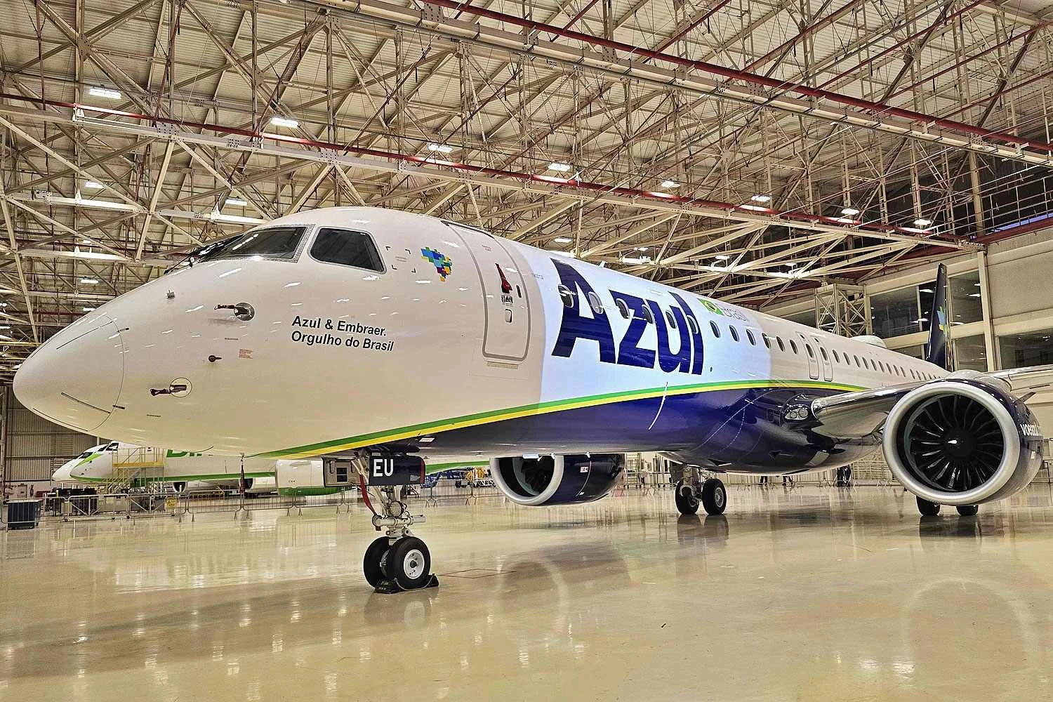 O PS-AEU &eacute; o 21&ordm; E195-E2 recebido pela Azul