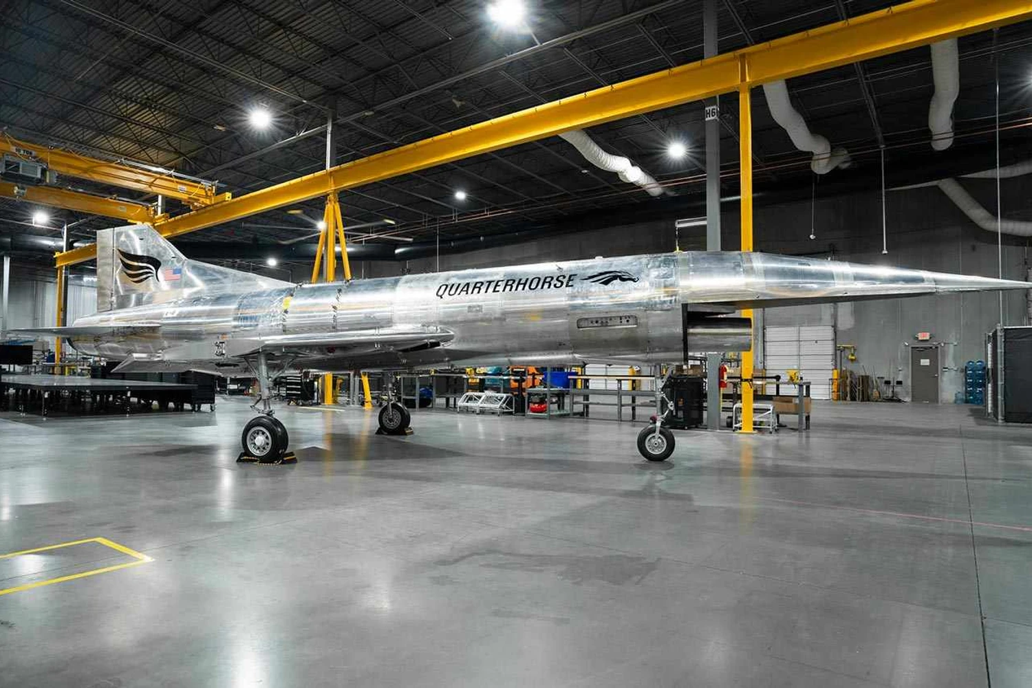 Novo protótipo do avião hipersônico Quarterhorse é revelado