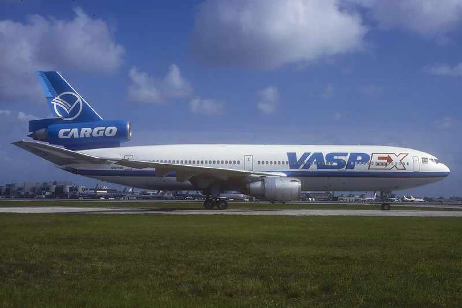 A operação do DC-10-30F na VASPEX foi efêmera, menos de seis meses