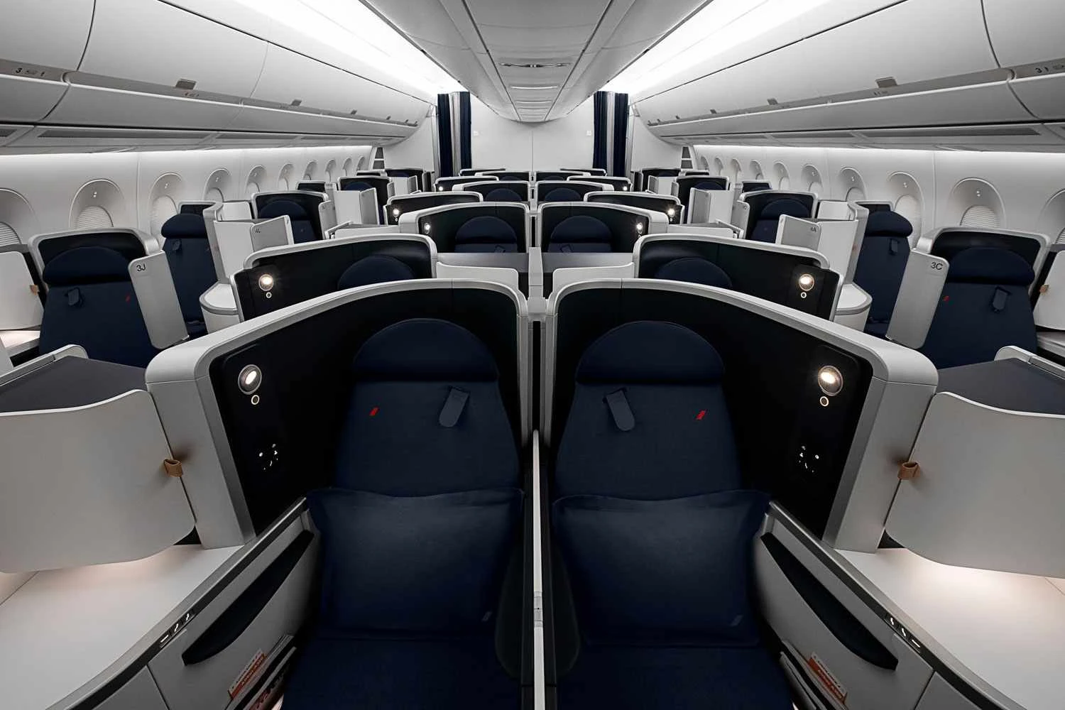 Classe executiva do A350 da Air France