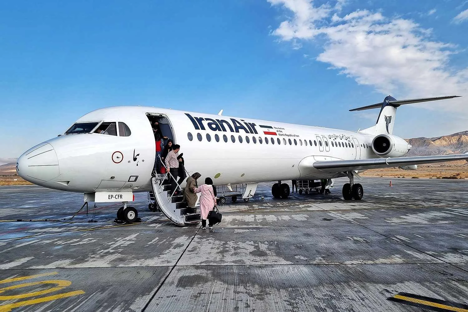 Fokker 100 da Iran Air