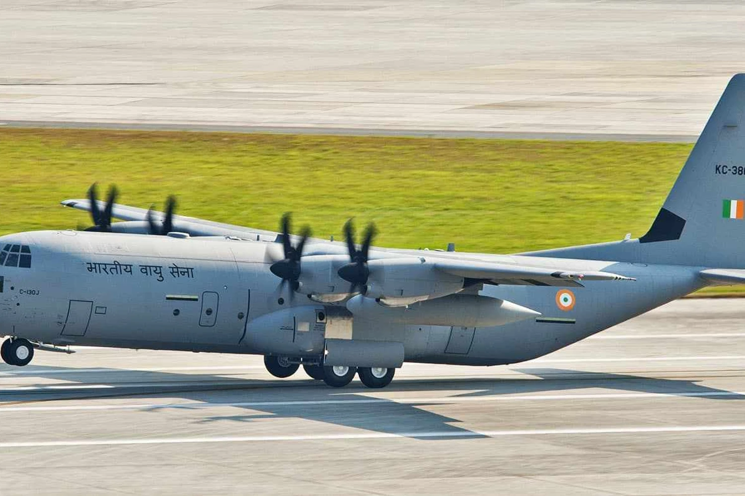 C-130J Hercules da For&ccedil;a A&eacute;rea da &Iacute;ndia (LM)