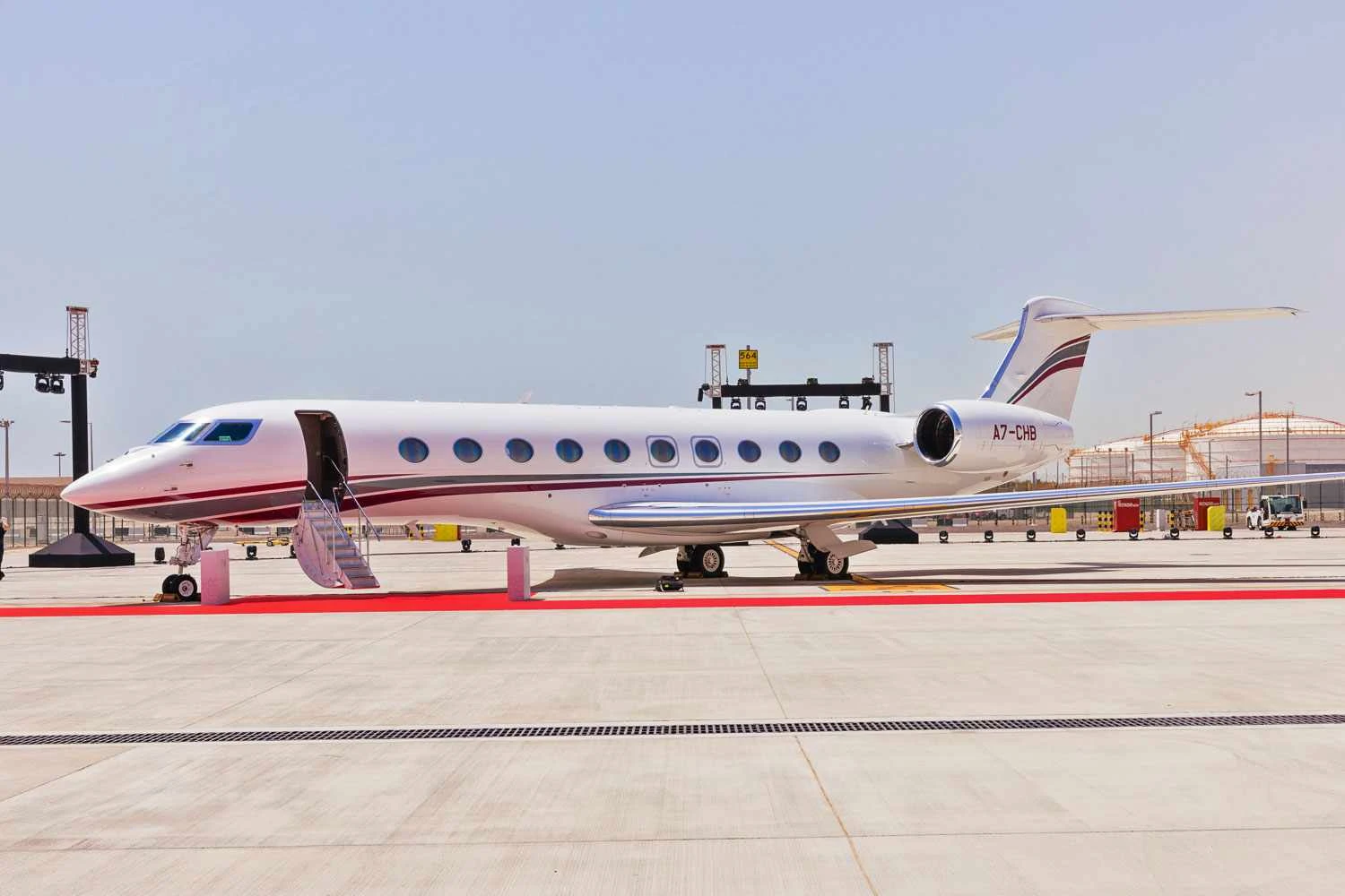 Jato Gulfstream G700 da Qatar