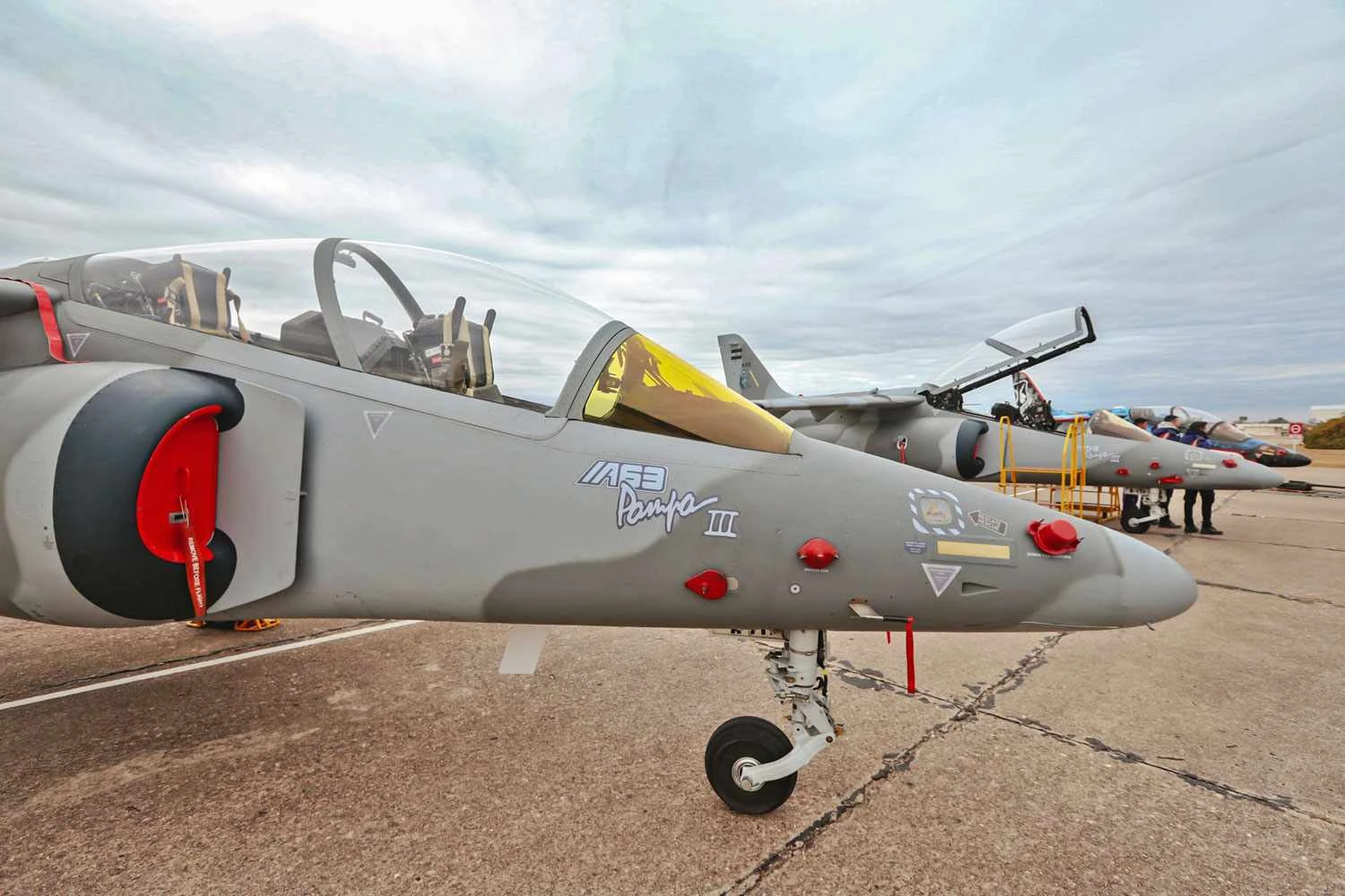 Força Aérea Argentina recebe novo jato de treinamento Pampa III