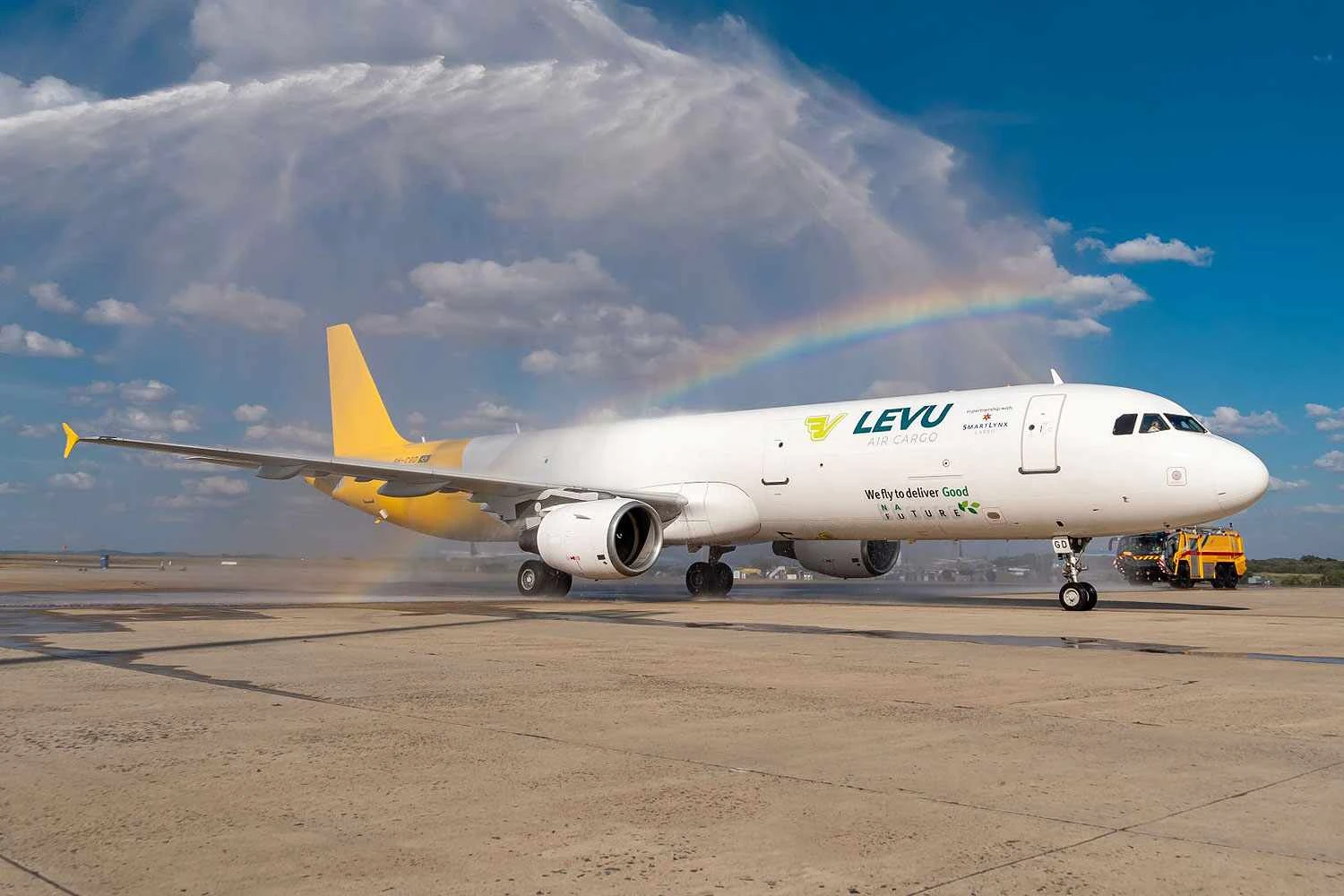 A Levu Air Cargo foi a primeira empresa brasileira a receber um A321P2F