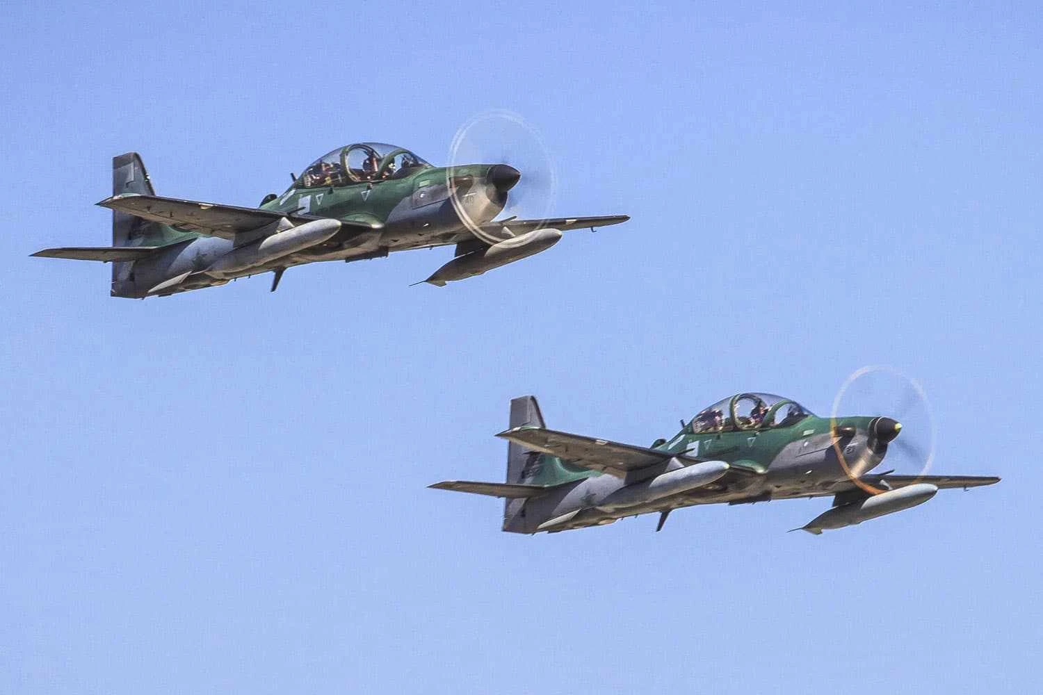 Avi&otilde;es A-29 Super Tucano da FAB