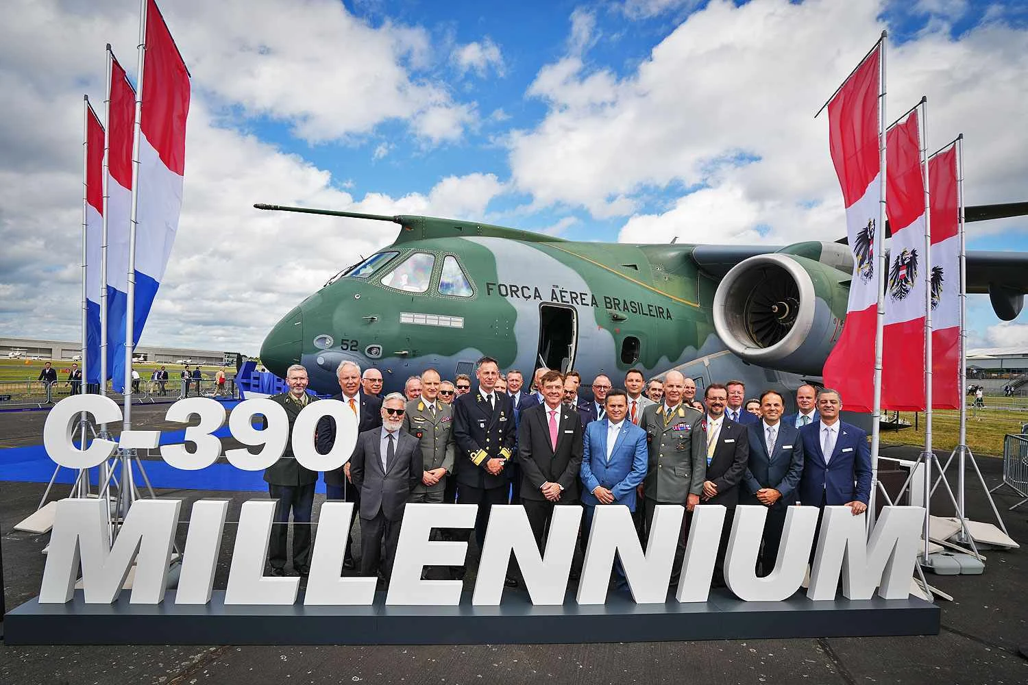 Holanda e Áustria finalmente assinam compra do C-390 Millennium