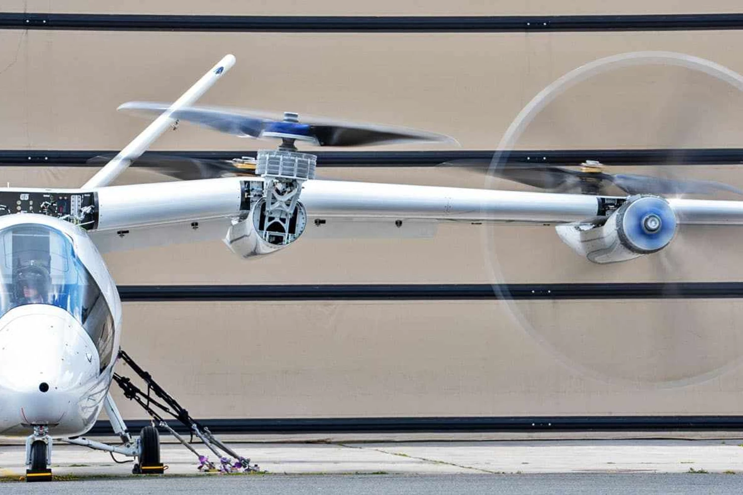 O VX-4 em testes no solo