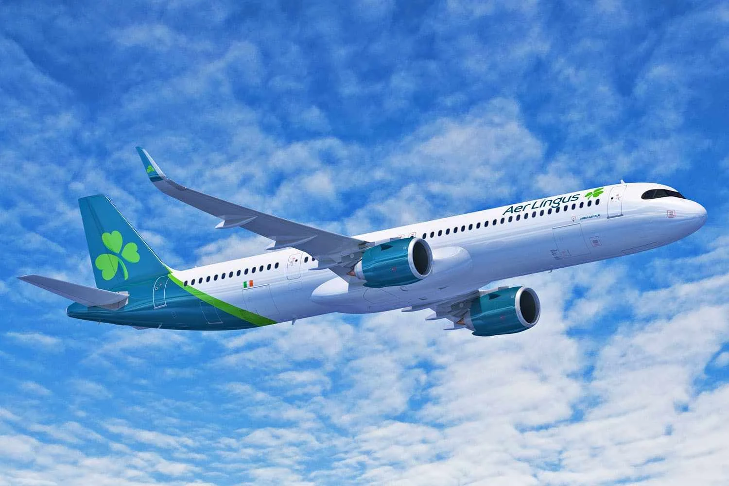 A321XLR da Aer Lingus vai estrear em voo entre Dublin e Nashville
