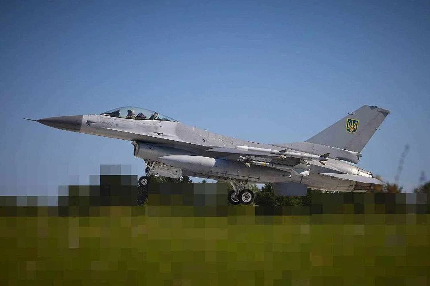 Caça F-16 da Ucrânia