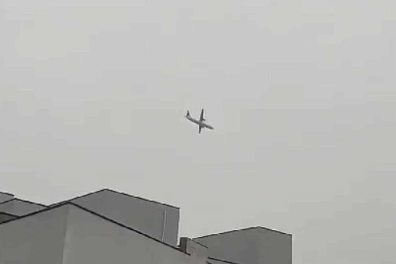 O ATR 72 que caiu em agosto de 2024