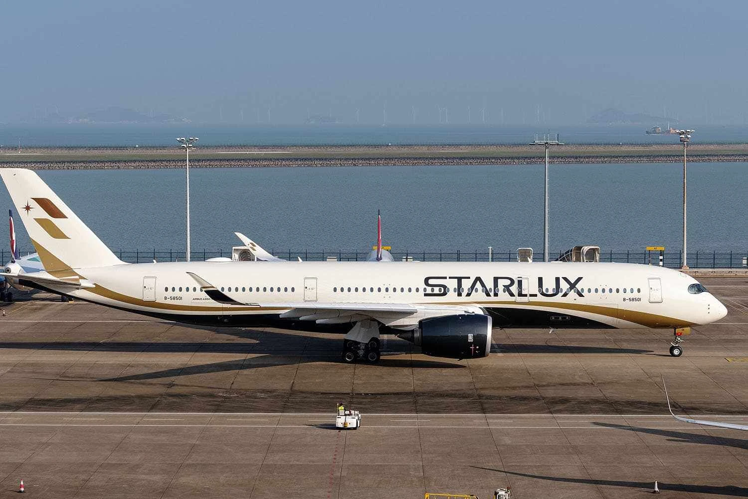 A Starlux utiliza os A350-900 nas rotas para os Estados Unidos (Wikimedia Commons)