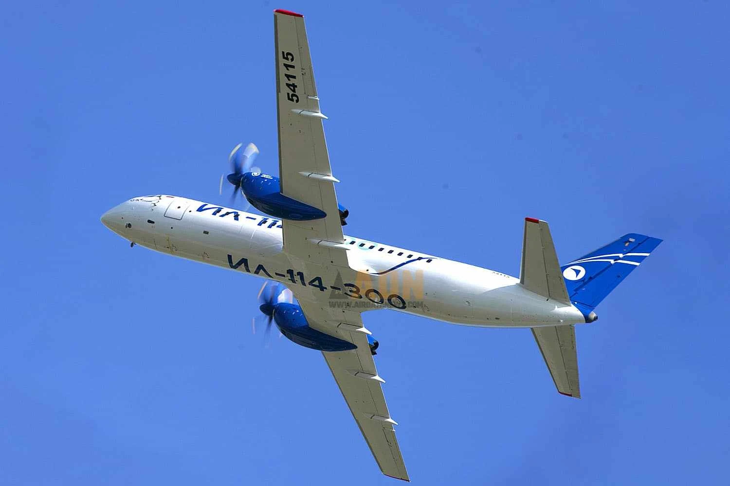 "ATR russo" Il-114-300 aparece com pintura corporativa da UAC