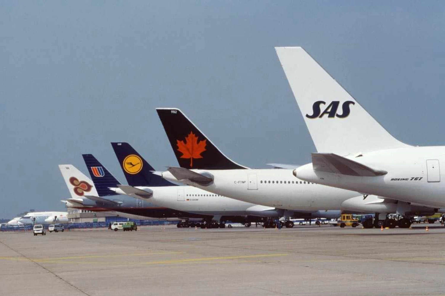 Membros fundadores da Star Alliance, em 14 de maio de 1997. Foto: Reprodução.